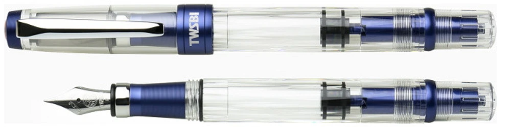 Stylo plume TWSBI, série Diamond 580 ALR Bleu marine