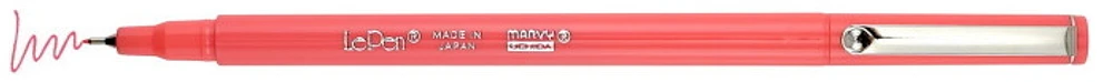 Marvy Felt pen, Le Pen Fluo series Fluo pink ink