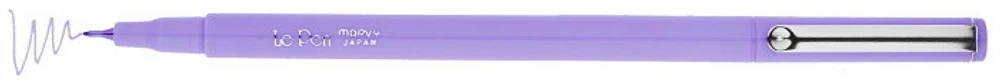Crayon feutre Marvy, série Le Pen Pastel Encre wisteria pastel