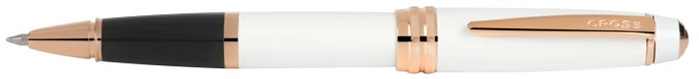 Stylo bille roulante Cross, série Bailey Blanc PGT