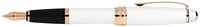 Stylo plume Cross, série Bailey Blanc PGT
