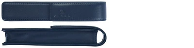 Cross Pen pouch, Leather series Midnight blue (Single)