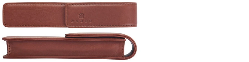 Cross Pen pouch, Leather series Tan (Single)