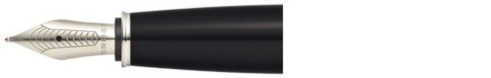 Pointe de stylo plume Cross, série Pièces Acier inoxydable - Anneau plaqué chrome (Bailey)