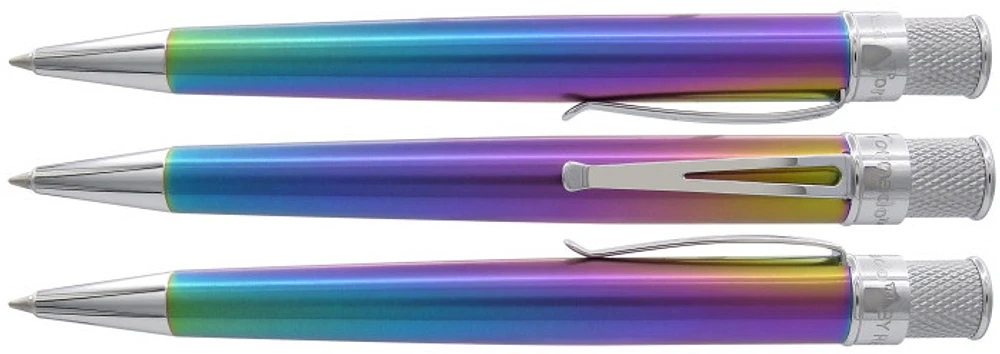Retro 51 Retractable Roller ball, Tornado Chromatic series Rainbow*