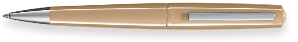 Stylo bille Tibaldi, série Infrangibile Crème foncé CT (Nude)
