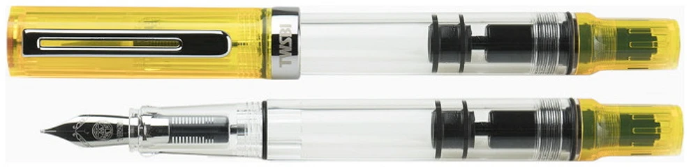 Stylo plume TWSBI, série Eco Jaune transparent