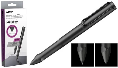Lamy Multifunction pen, Safari All Black EMR series (PC/EL Digital Pen & Ballpoint pen)