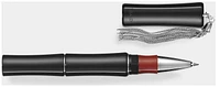 Stylo bille roulante Tibaldi, série Bamboo Noir CT (Rich black) 