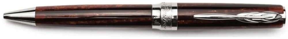 Pineider Ballpoint pen, Arco Oak series Brown
