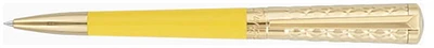 Stylo bille Dupont, S.T., série Liberté Jaune/Or (Vanilla) 