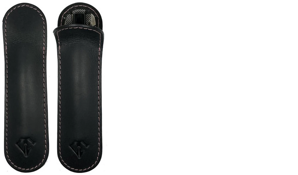 Dee Charles Pouch, Single Pen Case series Black (Midnight Pink)