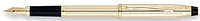 Cross Fountain pen, Century II serie 10kt gold