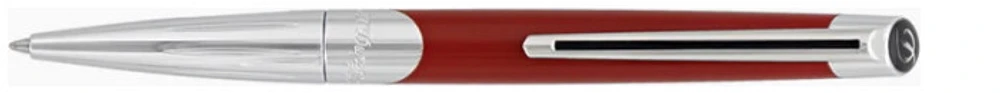 Stylo bille Dupont, S.T., série Défi Millennium Rouge mat CT