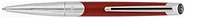 Stylo bille Dupont, S.T., série Défi Millennium Rouge mat CT