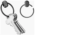 Orbitkey ring v2, Accessories series Black