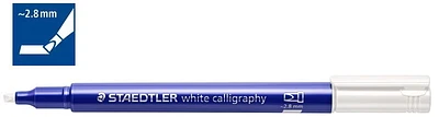 Staedtler Marker, Calligraphy series White ink