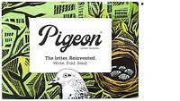 Papier à lettre/Enveloppe Pigeon, série Correspondance Wonderfully Wild (Paquet de 6)