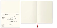 Midori Notebook (A6), MD Paper series Cream (Blank, 105mm x 148mm)