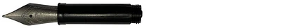 Pointe de plume Stilform, série Accessoires Titane mat