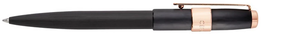 Cerruti 1881 Ballpoint pen, Block series Brushed black PGT