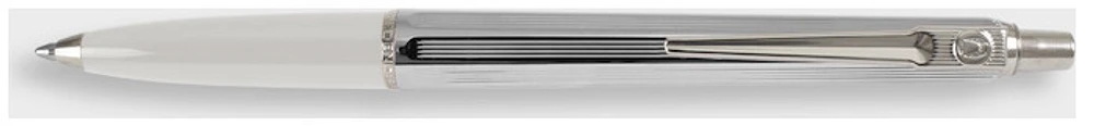 Ballograf Ballpoint pen, Epoca Chrome series White grip