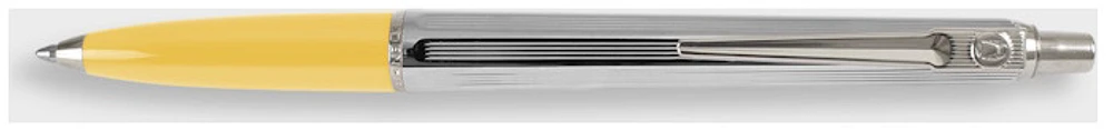 Ballograf Ballpoint pen, Epoca Chrome series Yellow grip