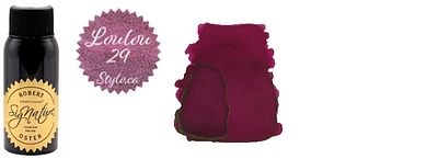 Bouteille d'encre Robert Oster, série Encres Stylo.ca Fuchsia (Loulou 29) 50ml 