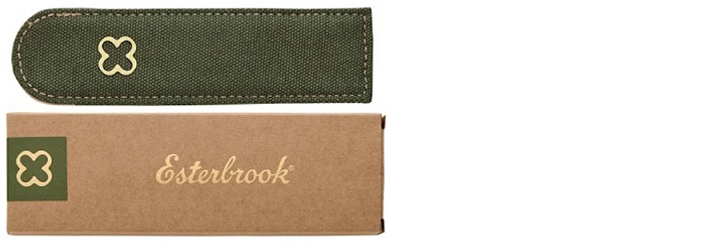 Esterbrook Pouch, Canvas Pen Case series Green (Single)