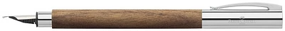 Faber-Castell Design Fountain pen, Ambition Walnut Wood series