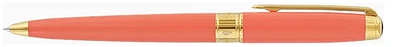 Stylo bille Dupont, S.T., série Line D Eternity (Medium) Corail & Doré
