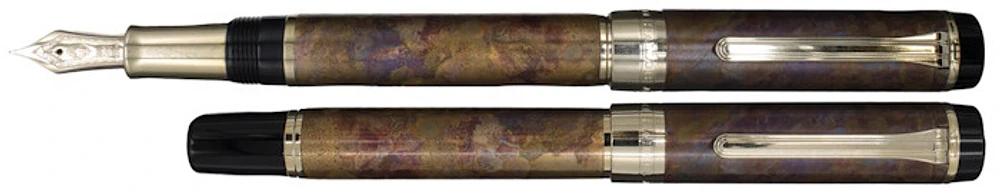 Sailor Fountain pen, CYLINT series Brown Patina (21kt nib) 