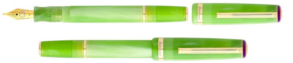 Stylo plume Esterbrook, série JR Pocket Pen Paradise Vert lime GT