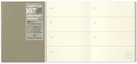 Traveler's Company Agenda refill, Notebook Passport Size Refill series Cream (89mm x 124mm)