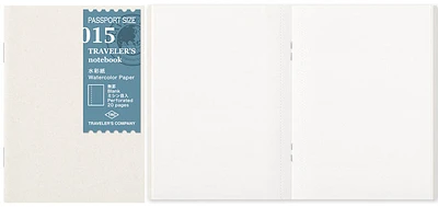 Traveler's Company Notebook refill, Notebook Passport Size Refill series White (Plain, 89mm x 124mm)