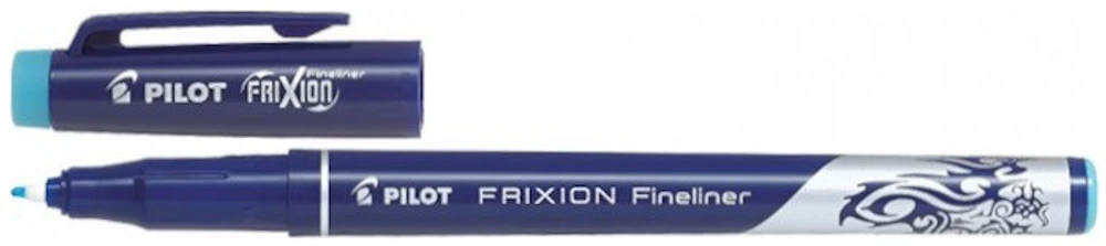 Pilot Felt pen, Frixion Fineliner series Turquoise ink