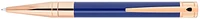 Dupont, S.T. Ballpoint pen, D-Initial series Blue PGT