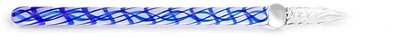 Plume de verre Herbin, série Verre Bleu Saphir (Droite - 16 cm)
