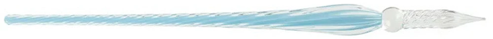 Plume de verre Herbin, série Verre Bleu Azur (Torsadée - 19 cm)