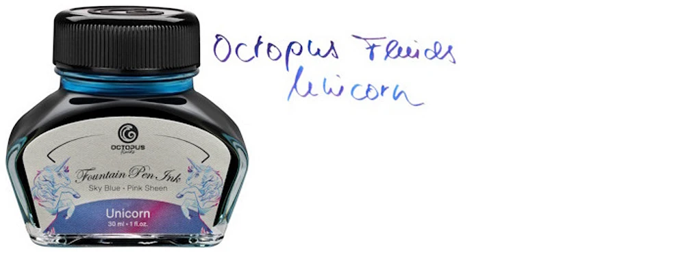 Octopus Fluids Ink bottle, Sheen series Unicorn ink (30ml)