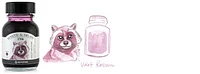 Bouteille d'encre Octopus Fluids, série Write & Draw Ink Encre violette (Raccoon) - 50ml