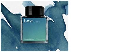 Bouteille d'encre Wearingeul, série World Literature Ink Encre Lost (30ml)