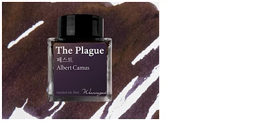 Bouteille d'encre Wearingeul, série World Literature Ink Encre The Plague (30ml)