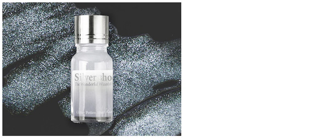 Wearingeul Glitter potion, Glitter series Silver Shoes (10ml)