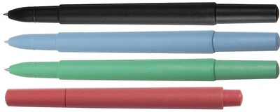 Stylos bille roulante Ciklo, série Couleur (Paquet de 4 - Pas d'inscription sur le baril)