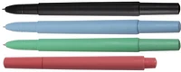 Stylos bille roulante Ciklo, série Couleur (Paquet de 4 - Pas d'inscription sur le baril)