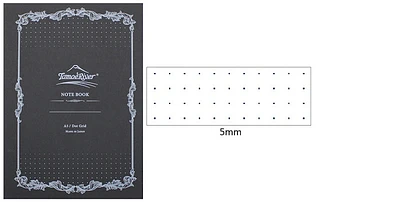 Carnet de notes (A5) Tomoe River, série Softcover Notebook Blanc (Pointillé, 148mm x 210mm)