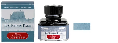 Bouteille d'encre Jacques Herbin, série Collection Paris Encre Gris Toits - 30ml  