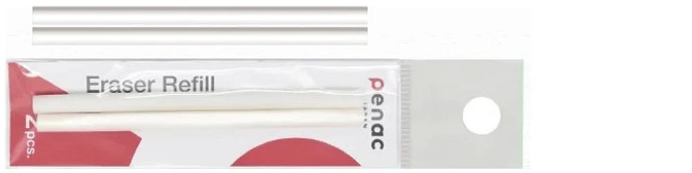 Penac Replacement erasers, Rub Out Bold series White (Pack of 2)