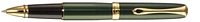 Stylo bille roulante Diplomat, série Excellence A² Vert GT